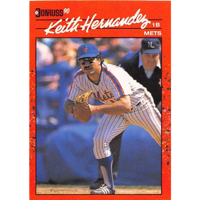 1990 Donruss #388 Keith Hernandez VG-EX New York Mets Baseball Card - Baseball Card Single