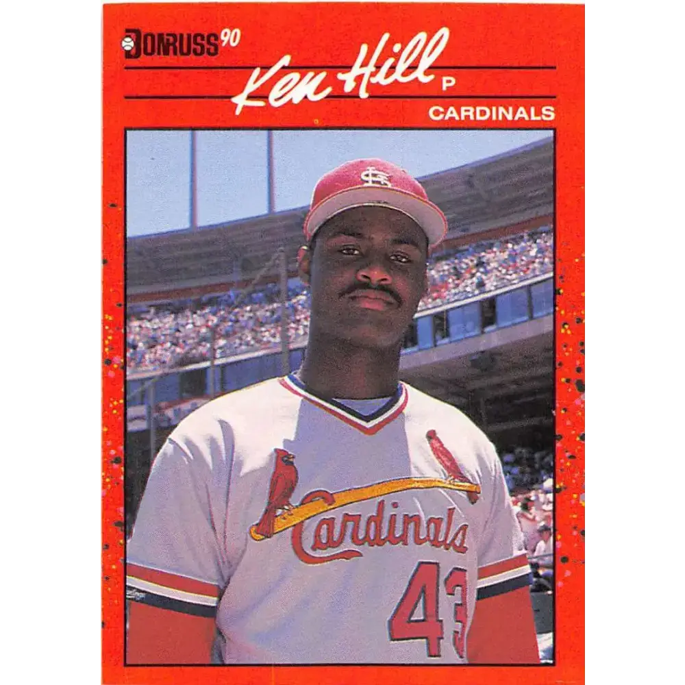 1990 Donruss #397 Ken Hill VG-EX St. Louis Cardinals Baseball Card - Baseball Card Single