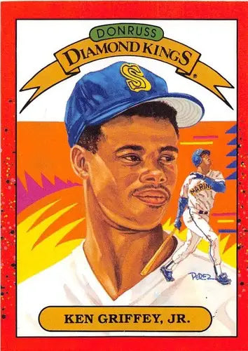 1990 Donruss #4 Ken Griffey Jr. NM Near Mint Mariners DK ID:81985 - Baseball Card Single