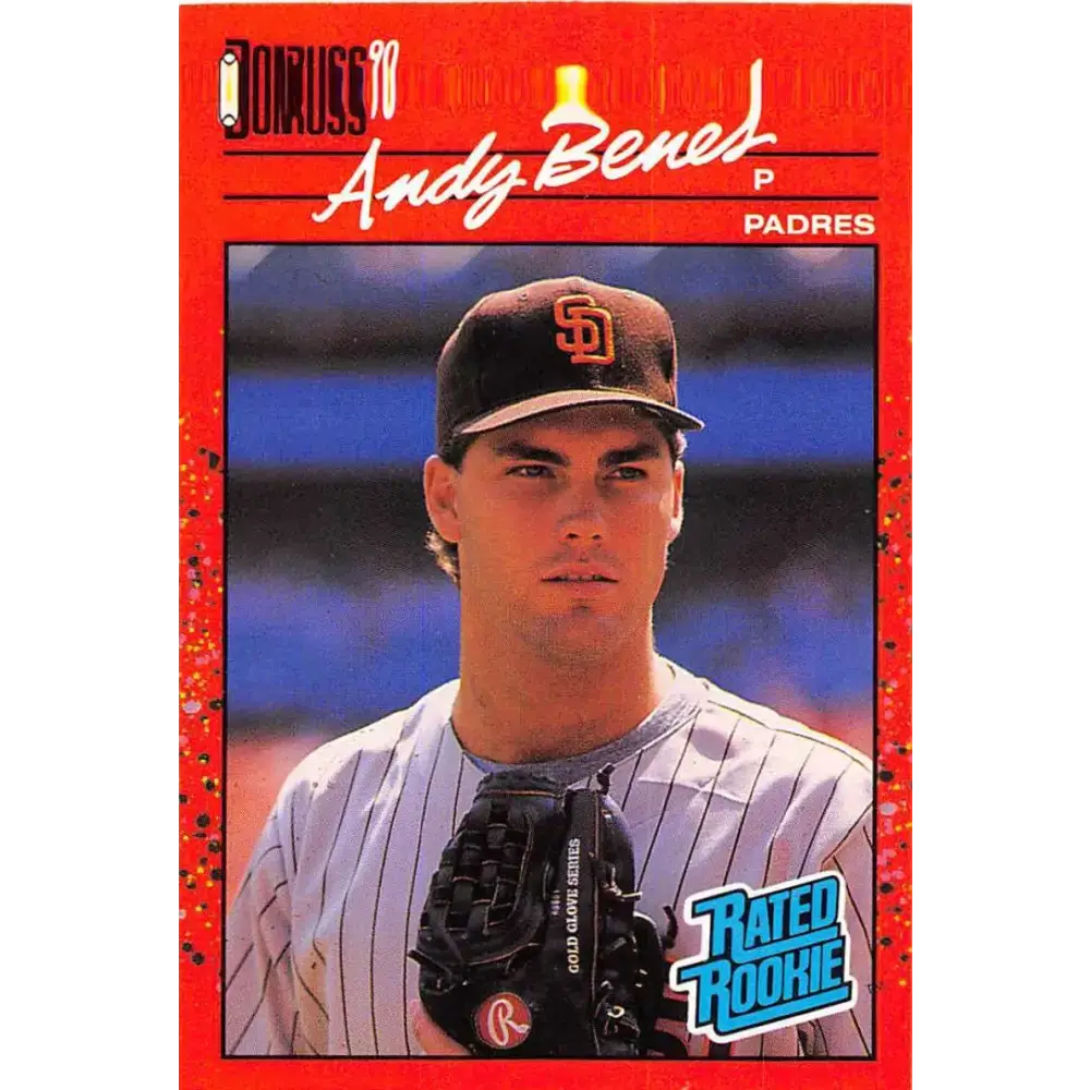 1990 Donruss #41 Andy Benes VG-EX San Diego Padres Baseball Card - Baseball Card Single