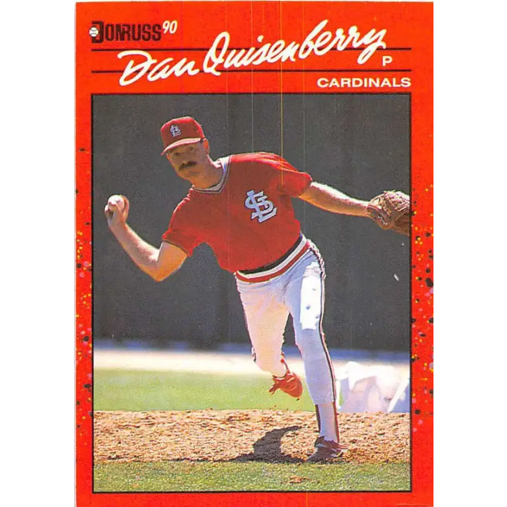 1990 Donruss #437 Dan Quisenberry VG-EX St. Louis Cardinals Baseball Card - Baseball Card Single
