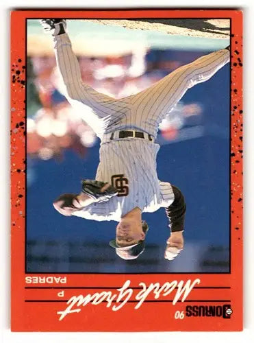 1990 Donruss #441 Mark Grant San Diego Padres Baseball Cards EX/NM ID:56191 - Baseball Card Single