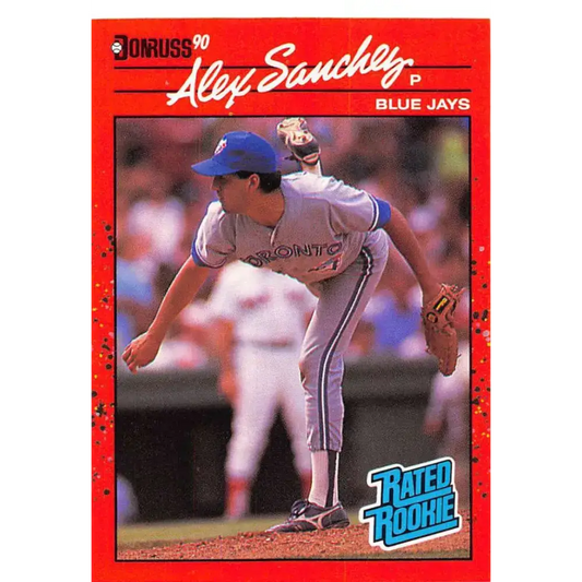 1990 Donruss #45 Alex Sanchez DP VG-EX Toronto Blue Jays Baseball Card - Baseball Card Single