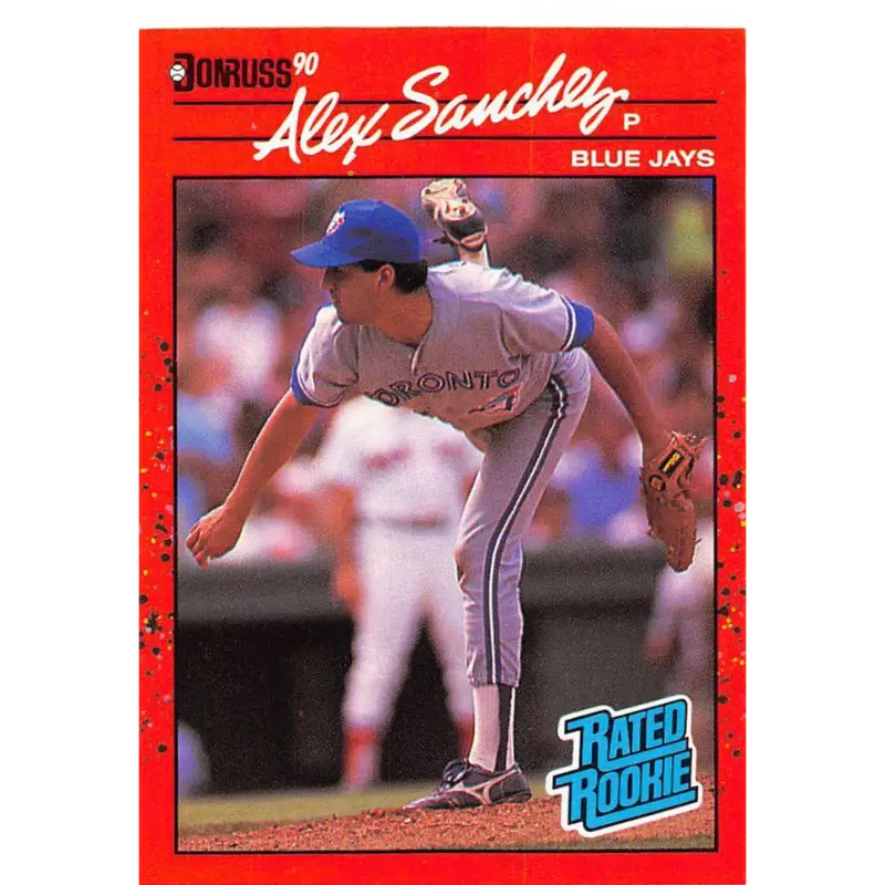 1990 Donruss #45 Alex Sanchez DP VG-EX Toronto Blue Jays Baseball Card - Baseball Card Single