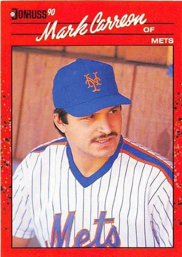 1990 Donruss #454 Mark Carreon NM-MT Mets - Baseball Card Single