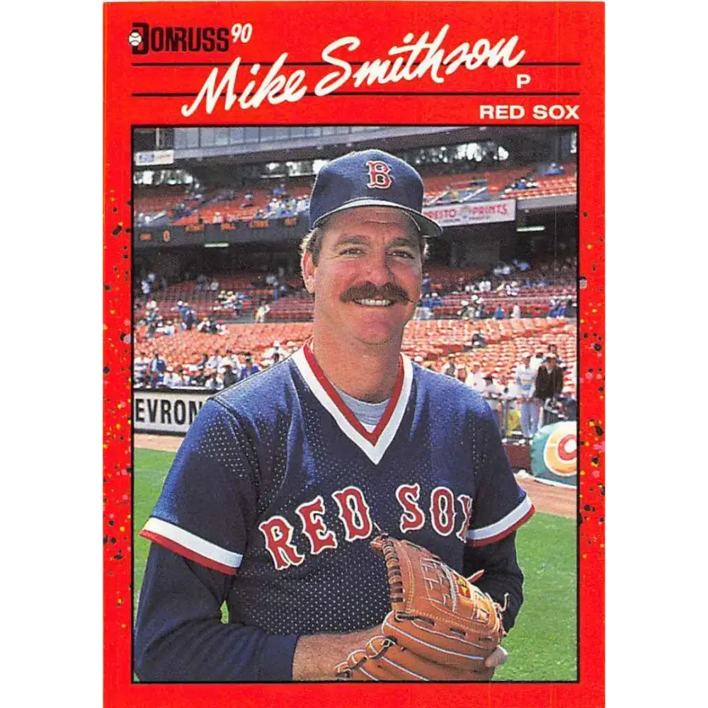 1990 Donruss #464 Mike Smithson VG-EX Boston Red Sox Baseball Card - Baseball Card Single