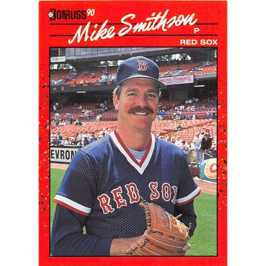 1990 Donruss #464 Mike Smithson VG-EX Boston Red Sox Baseball Card - Baseball Card Single