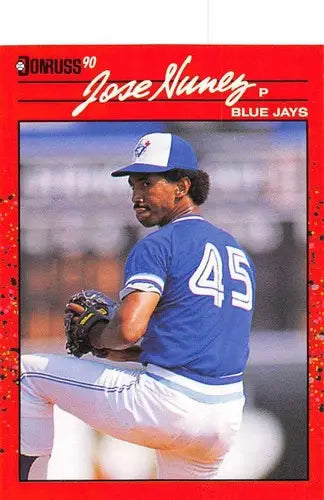1990 Donruss #467 Jose Nunez NM-MT Blue Jays ID:5087 - Baseball Card Single
