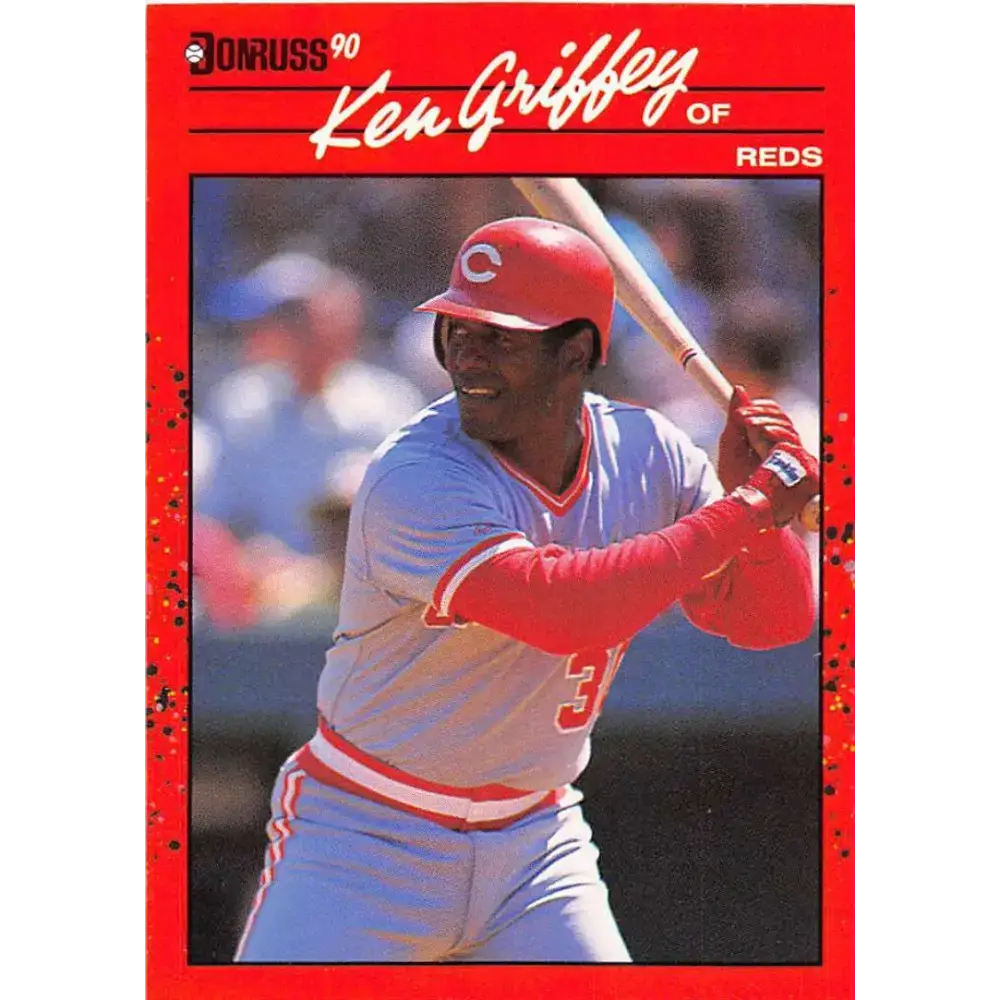 1990 Donruss #469 Ken Griffey Sr. VG-EX Cincinnati Reds Baseball Card - Baseball Card Single
