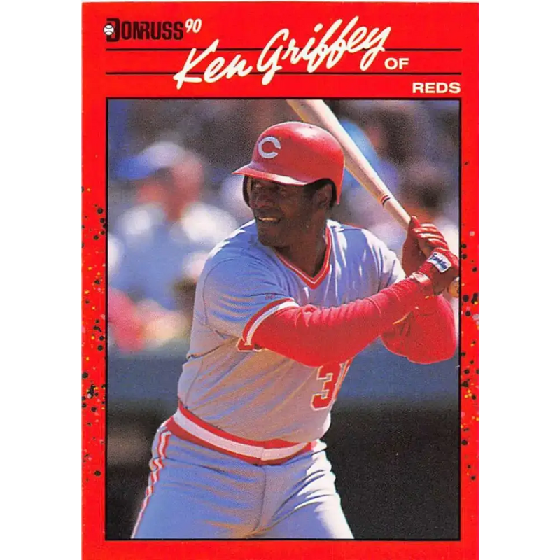 1990 Donruss #469 Ken Griffey Sr. VG-EX Cincinnati Reds Baseball Card - Baseball Card Single