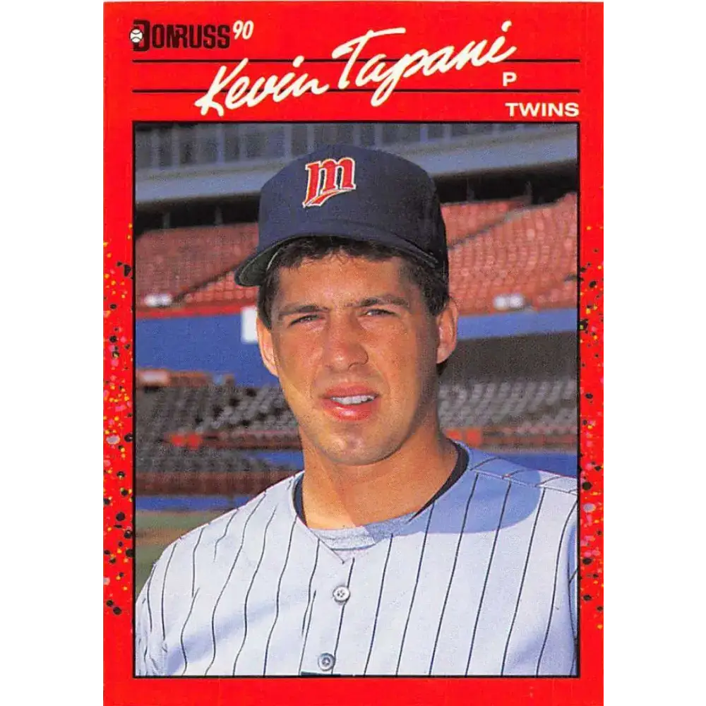 1990 Donruss #473 Kevin Tapani VG-EX RC Rookie Minnesota Twins Baseball Card - Baseball Card Single