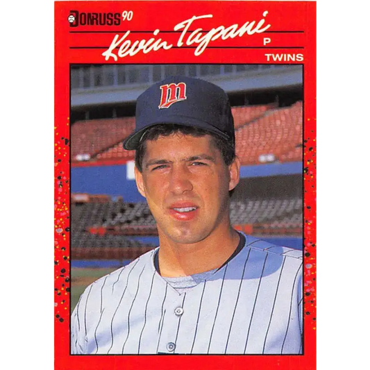 1990 Donruss #473 Kevin Tapani VG-EX RC Rookie Minnesota Twins Baseball Card - Baseball Card Single