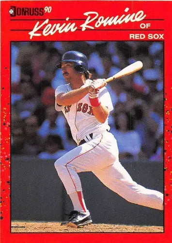 1990 Donruss #476 Kevin Romine NM-MT Red Sox - Baseball Card Single