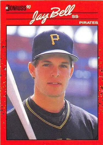 1990 Donruss #488 Jay Bell NM-MT Pirates - Baseball Card Single