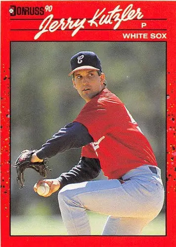 1990 Donruss #503 Jerry Kutzler NM-MT RC Rookie White Sox ID:5116 - Baseball Card Single