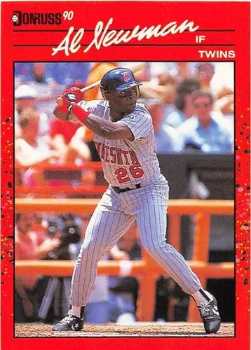 1990 Donruss #506 Al Newman NM-MT Twins - Baseball Card Single
