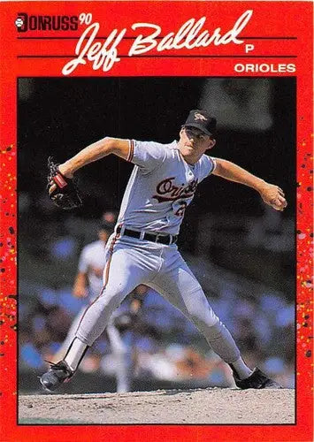 1990 Donruss #51 Jeff Ballard NM-MT Orioles - Baseball Card Single