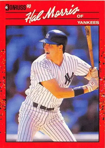 1990 Donruss #514 Hal Morris NM-MT Yankees ID:5123 - Baseball Card Single