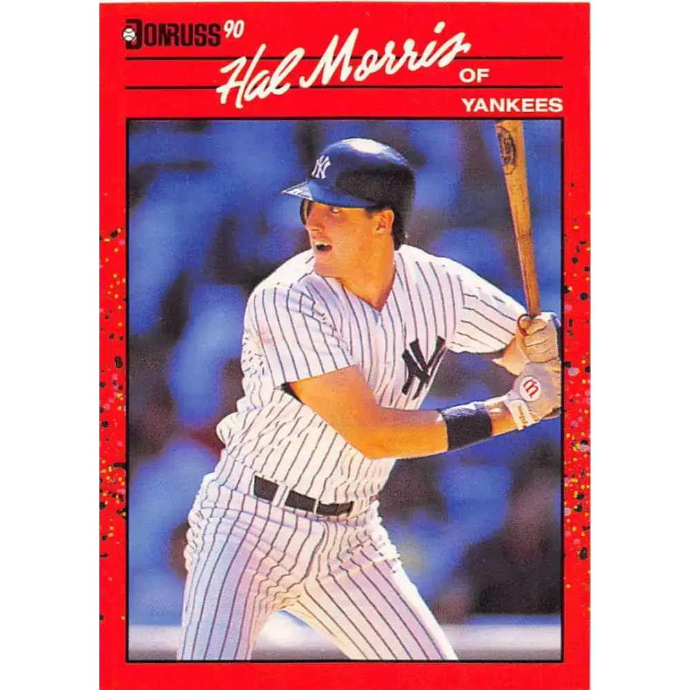 1990 Donruss #514 Hal Morris VG-EX New York Yankees Baseball Card - Baseball Card Single