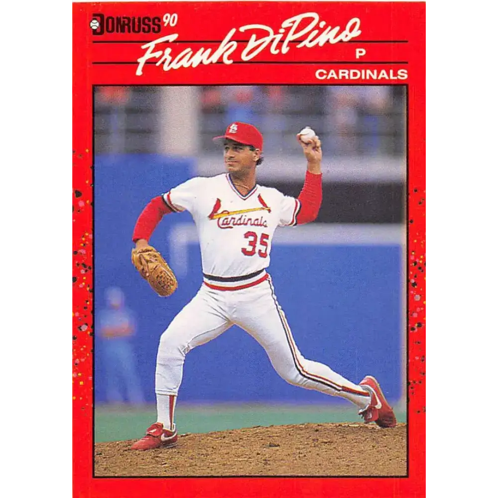 1990 Donruss #518 Frank DiPino VG-EX St. Louis Cardinals Baseball Card - Baseball Card Single