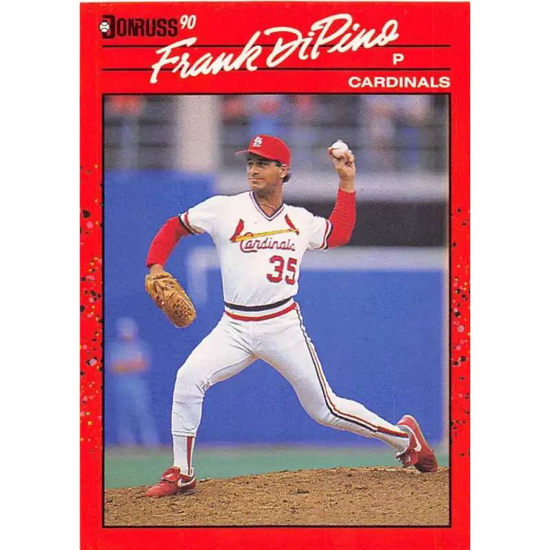 1990 Donruss #518 Frank DiPino VG-EX St. Louis Cardinals Baseball Card - Baseball Card Single