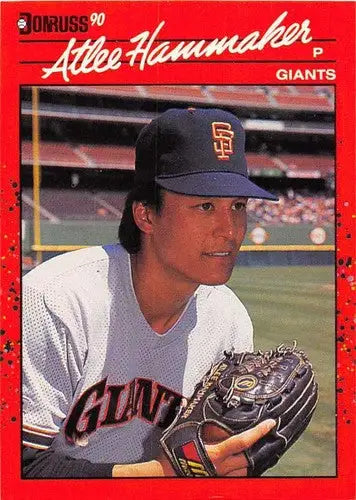 1990 Donruss #532 Atlee Hammaker NM-MT Giants ID:5128 - Baseball Card Single