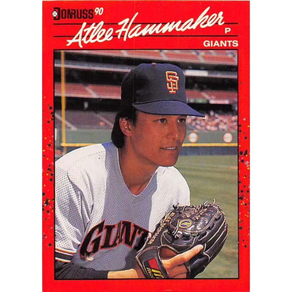 1990 Donruss #532 Atlee Hammaker VG-EX San Francisco Giants Baseball Card - Baseball Card Single