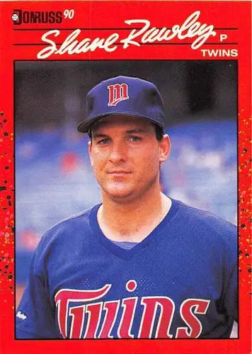 1990 Donruss #537 Shane Rawley NM-MT Twins - Baseball Card Single