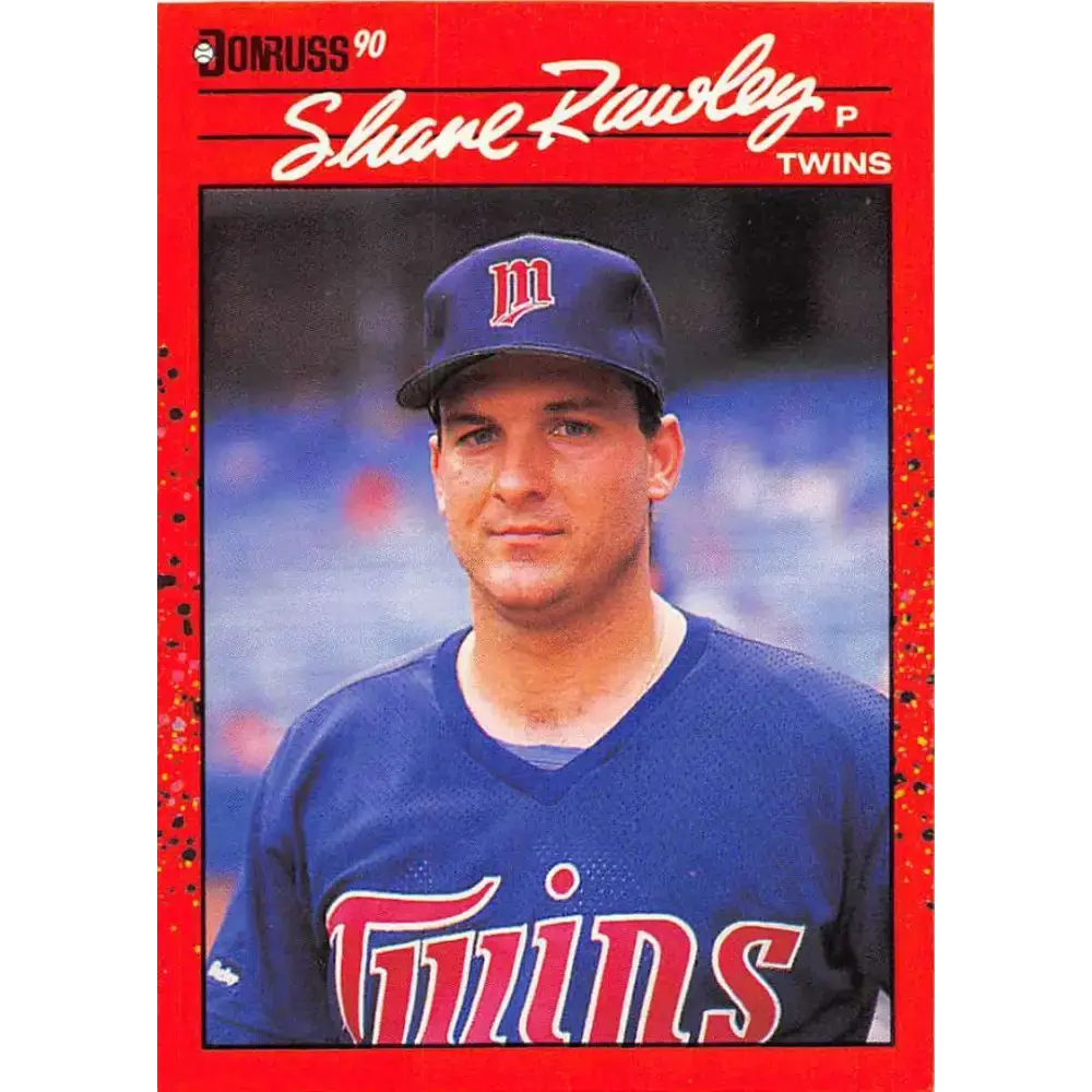 1990 Donruss #537 Shane Rawley VG-EX Minnesota Twins Baseball Card - Baseball Card Single