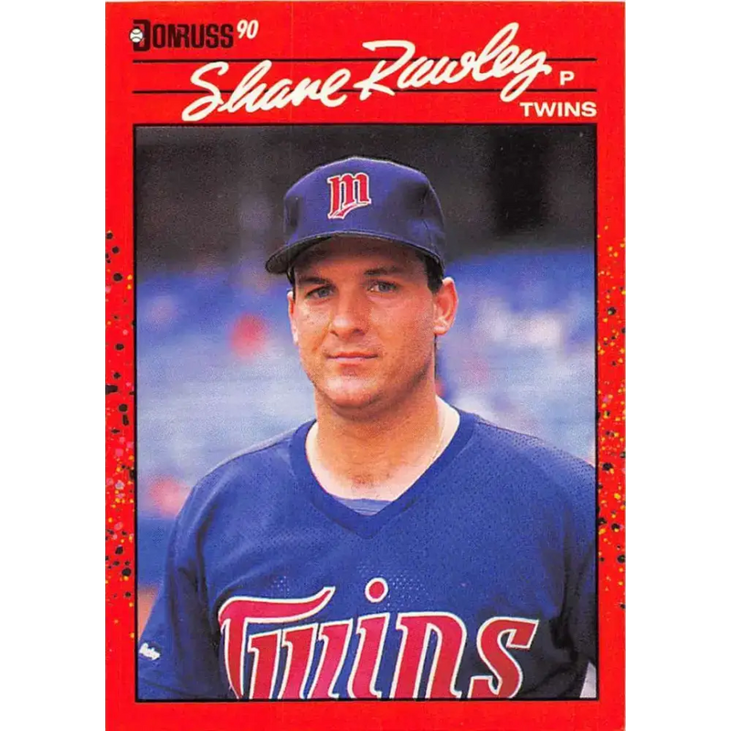 1990 Donruss #537 Shane Rawley VG-EX Minnesota Twins Baseball Card - Baseball Card Single