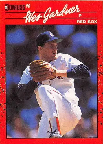 1990 Donruss #541 Wes Gardner NM-MT Red Sox - Baseball Card Single
