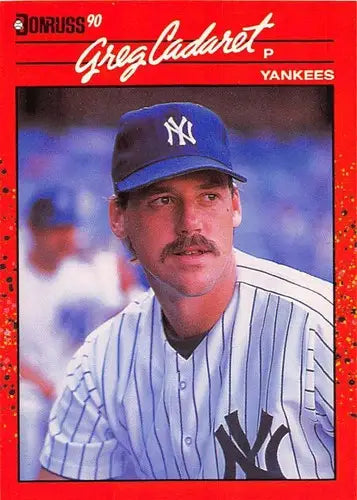 1990 Donruss #545 Greg Cadaret NM-MT Yankees ID:5137 - Baseball Card Single