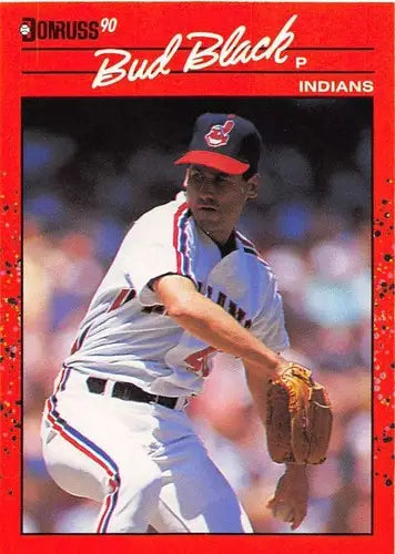 1990 Donruss #556 Bud Black NM-MT Indians ID:5145 - Baseball Card Single