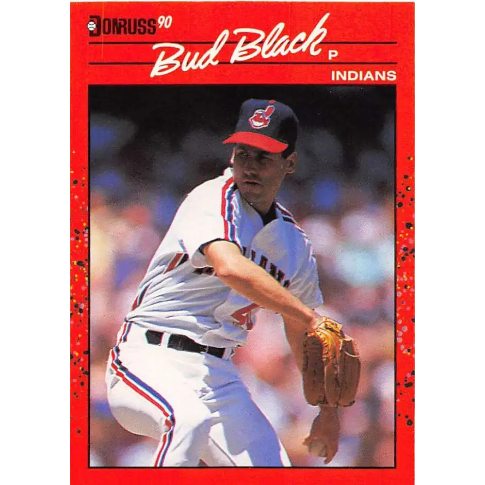 1990 Donruss #556 Bud Black VG-EX Cleveland Indians Baseball Card - Baseball Card Single