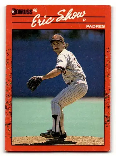 1990 Donruss #559 Eric Show San Diego Padres Baseball Cards EX/NM ID:56200 - Baseball Card Single