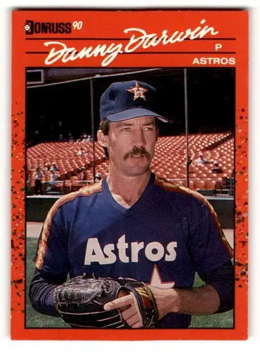 1990 Donruss #561 Danny Darwin Houston Astros Baseball Cards EX/NM ID:54630 - Baseball Card Single