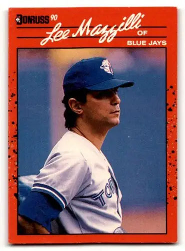 Original gloss 1990 Donruss Lee Mazzilli Toronto Blue Jays baseball card