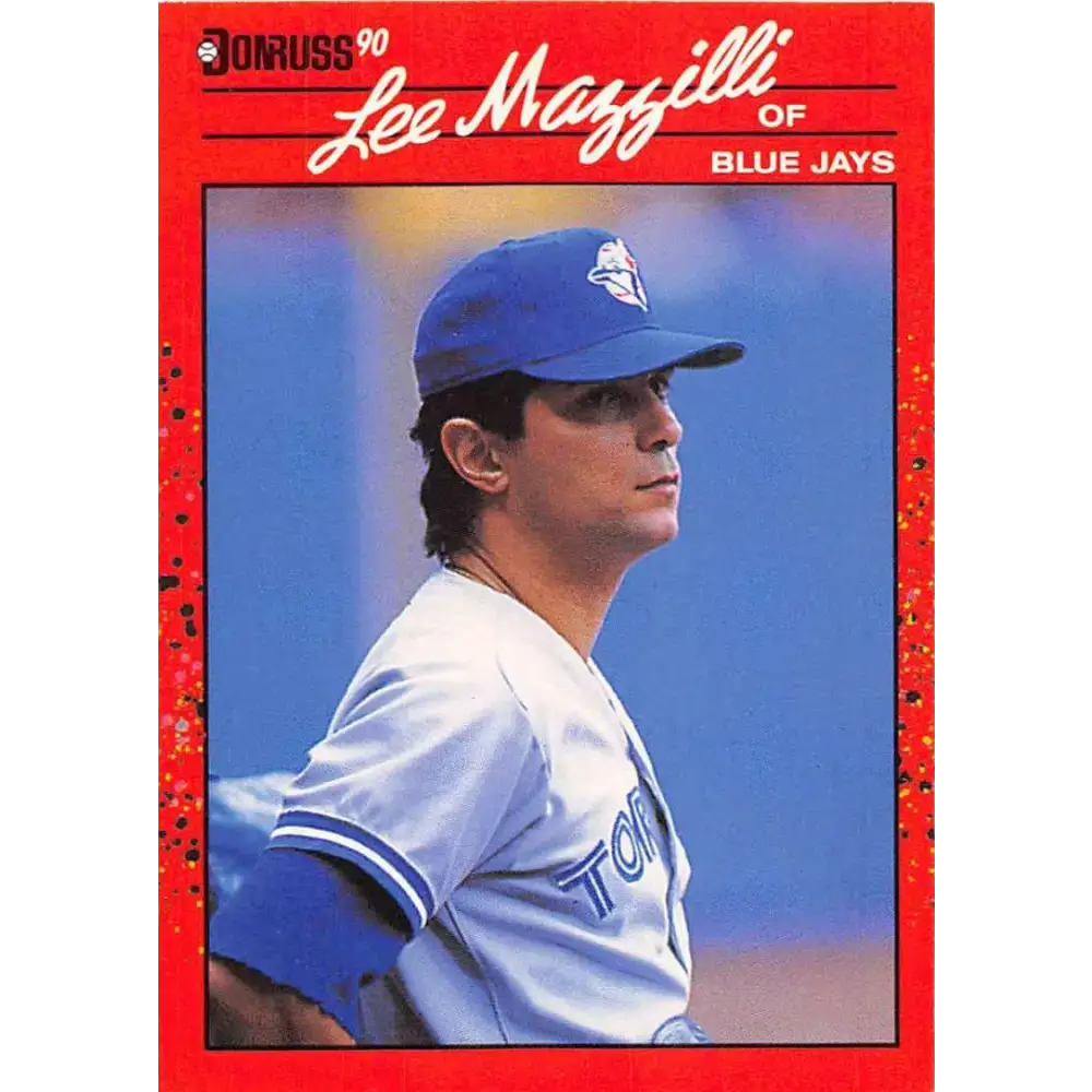 1990 Donruss #584 Lee Mazzilli VG-EX Toronto Blue Jays Baseball Card - Baseball Card Single