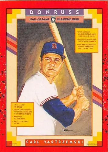 1990 Donruss #588 Carl Yastrzemski NM-MT Red Sox ID:5174 - Baseball Card Single