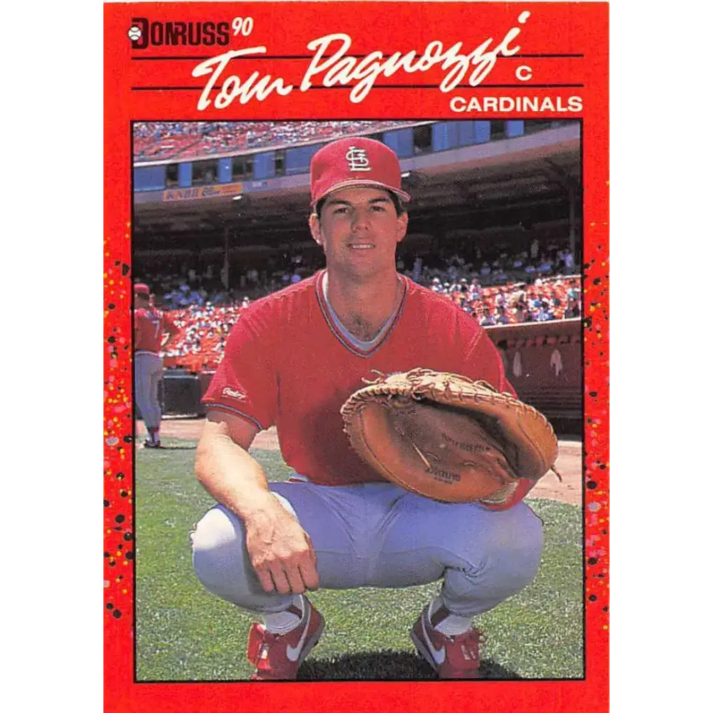 1990 Donruss #591 Tom Pagnozzi DP VG-EX St. Louis Cardinals Baseball Card - Baseball Card Single