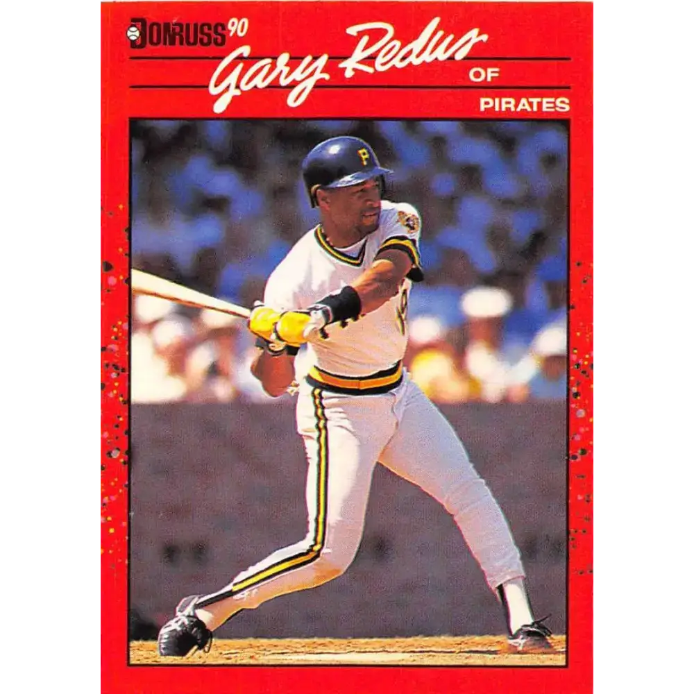 1990 Donruss #597 Gary Redus VG-EX Pittsburgh Pirates Baseball Card - Baseball Card Single
