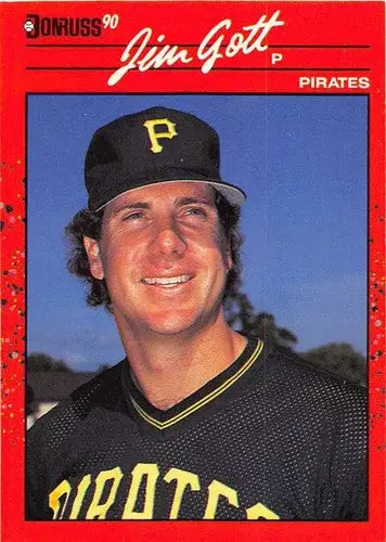 1990 Donruss #605 Jim Gott NM-MT Pirates - Baseball Card Single