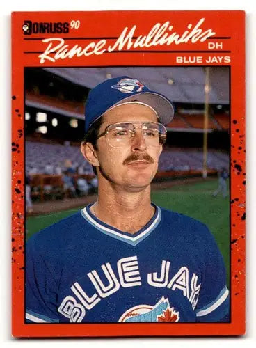 1990 Donruss #607 Rance Mulliniks Toronto Blue Jays Baseball Cards E ID:57622 - Baseball Card Single