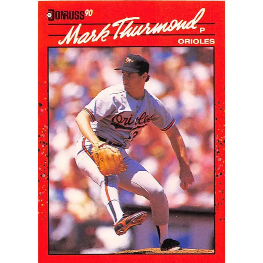 1990 Donruss #612 Mark Thurmond DP VG-EX Baltimore Orioles Baseball Card - Baseball Card Single