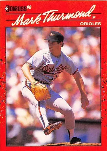 1990 Donruss #612 Mark Thurmond NM-MT Orioles DP - Baseball Card Single