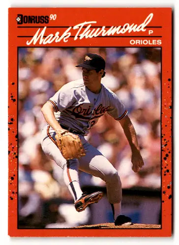 1990 Donruss #612 Mark Thurmond NM Near Mint Orioles DP ID:49051 - Baseball Card Single