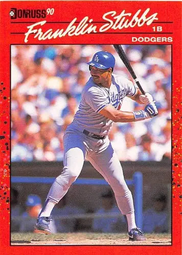 1990 Donruss #615 Franklin Stubbs NM-MT Dodgers - Baseball Card Single