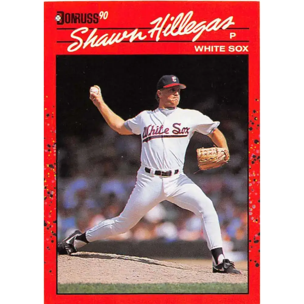 1990 Donruss #619 Shawn Hillegas DP VG-EX Chicago White Sox Baseball Card - Baseball Card Single