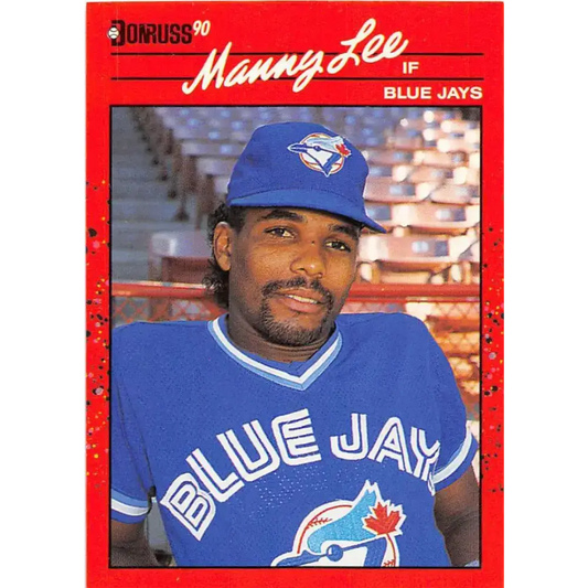 1990 Donruss #620 Manuel Lee VG-EX Toronto Blue Jays Baseball Card - Baseball Card Single