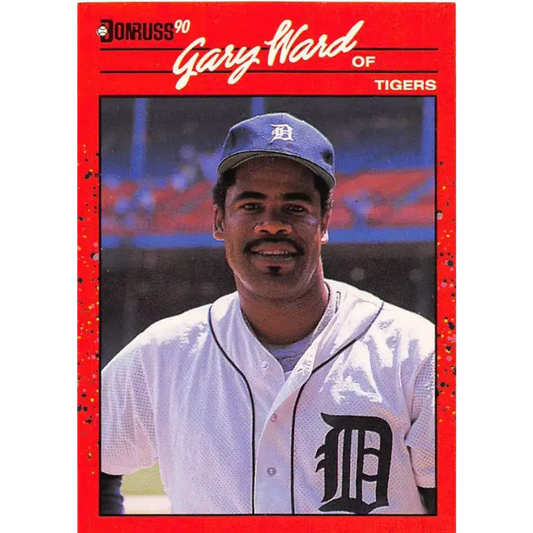 1990 Donruss #621 Gary Ward DP VG-EX Detroit Tigers Baseball Card - Baseball Card Single